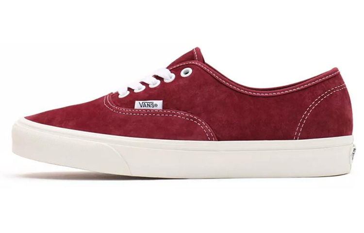 Authentic Vans 'Pig Suede Pomegranate Snow White'
