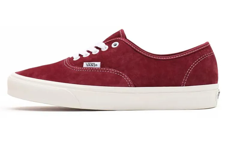Authentic Vans 'Pig Suede Pomegranate Snow White'