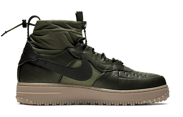 Кроссовки Nike Air Force 1 Wtr Gtx (хаки) — фото 2