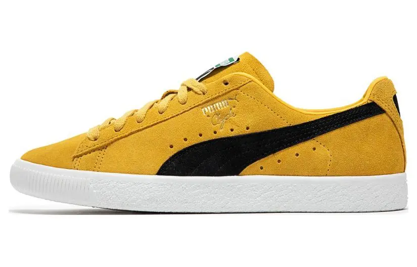 PUMA Clyde Og Yellow Sizzle Black