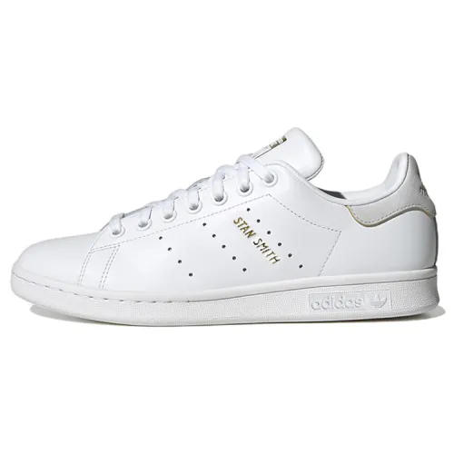 Adidas Stan Smith Cloud White Dash Grey Gold Metallic Women's