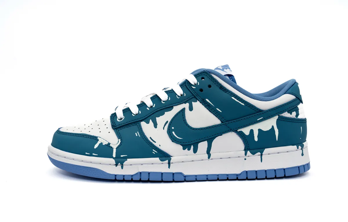 Nike Dunk Slip Resistant Abrasion Resistant Low top Trendy Skateboard Shoes Men's Blue