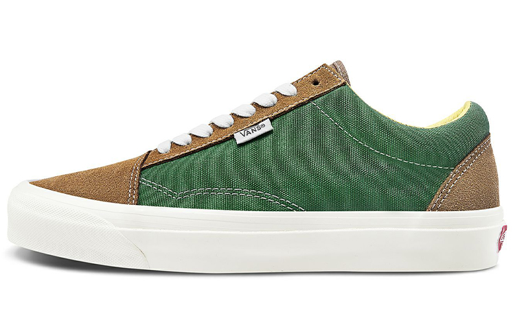 Кеды Vans Old Skool Ns Og Lx (зелено-коричневые) — фото 1