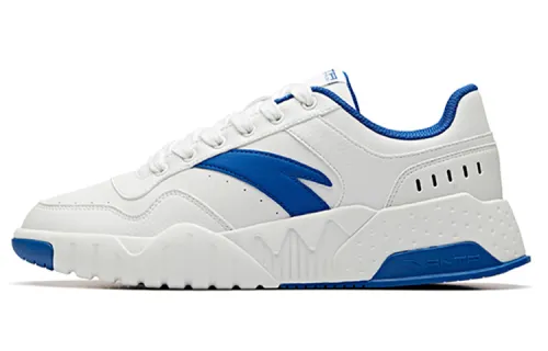 Anta Textile, Synthetic Leather Slip Resistant Cushioning Abrasion Resistant Lightweight Low top Skateboard Shoes Men's
