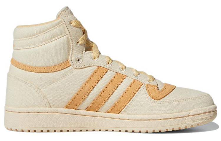 Женские кеды adidas Originals Top Ten RB (бежево-оранжевые) — фото 2