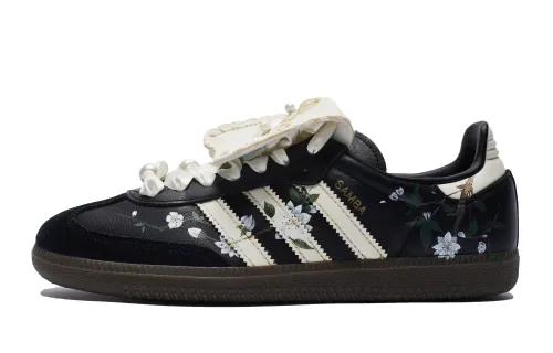 Adidas Originals Samba 811 Manufacturing, Yulan Magnolia Adorned With Buds Low top Skateboard Shoes Unisex Black White