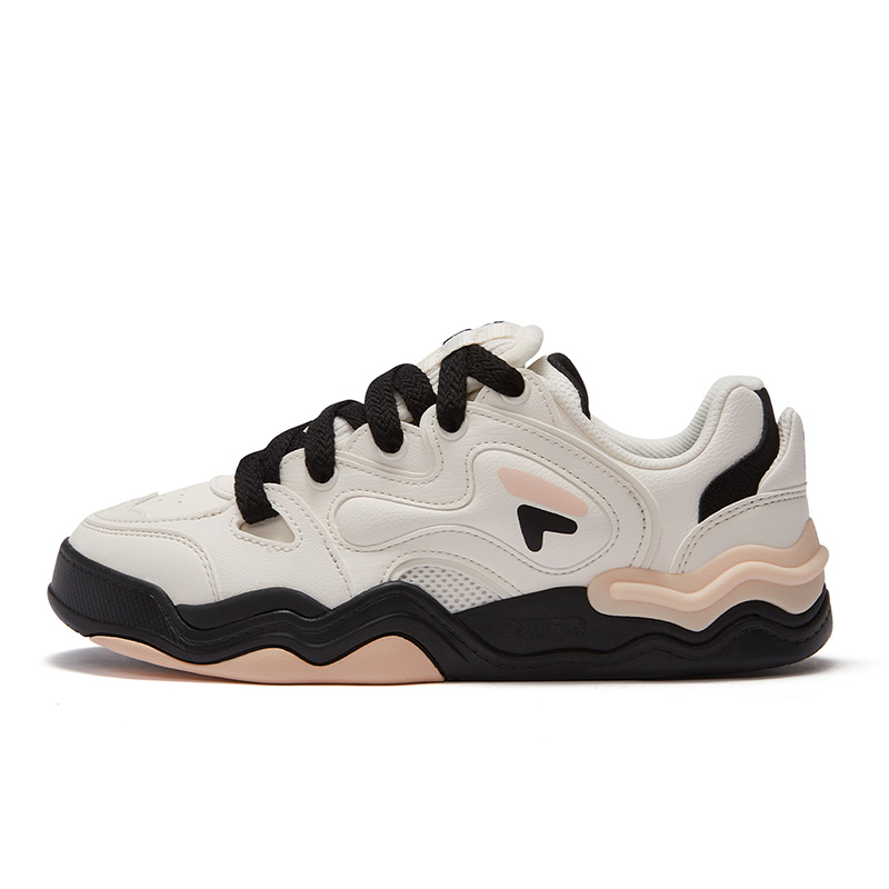 Женские кеды Fila Fusion Kickdx (бело-черные)