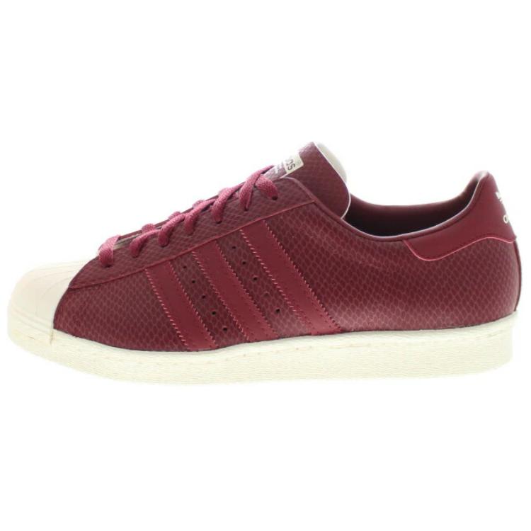 Adidas Superstar 80s Atmos Burgundy Snake