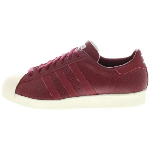 Adidas Superstar 80s Atmos Burgundy Snake