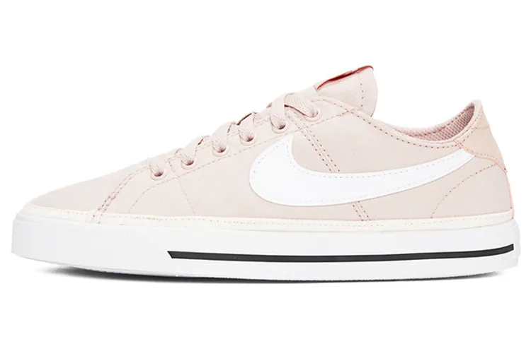 Nike Court Legacy Canvas Slip Resistant Abrasion Resistant Low top Skateboard Shoes Women's Girly Pink