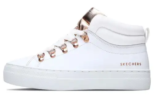 Skechers Alba Slip Resistant Abrasion Resistant Mid top Skateboard Shoes Women's White