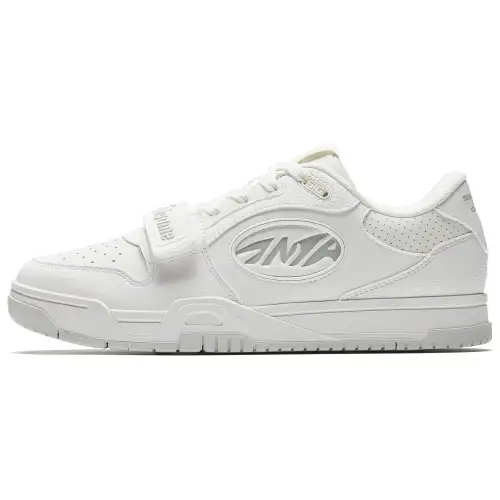 Anta STG Height Increasing Abrasion Resistant Slip Resistant Low top Skateboard Shoes Men's White