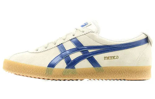 Onitsuka Tiger Skateboard Shoes Unisex Low Top Gray/Blue