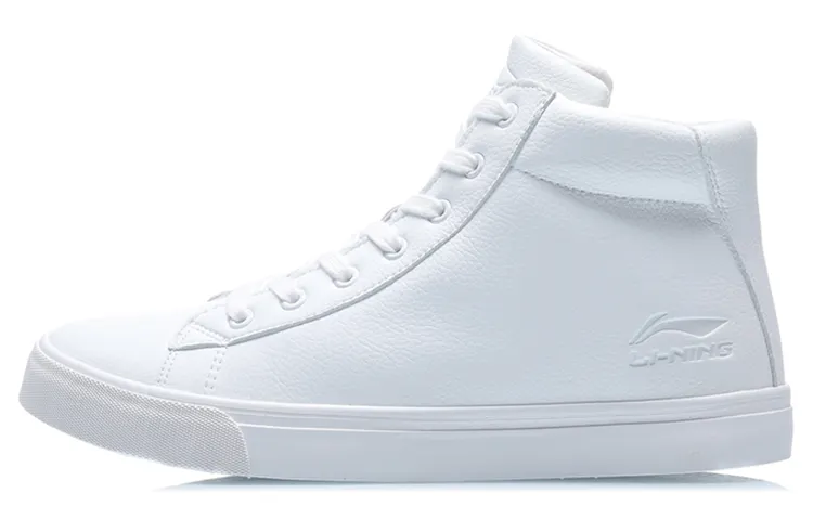 Li Ning Coverage Thermal Slip Resistant Coverage Thermal Slip Resistant Mid top Skateboard Shoes Men's