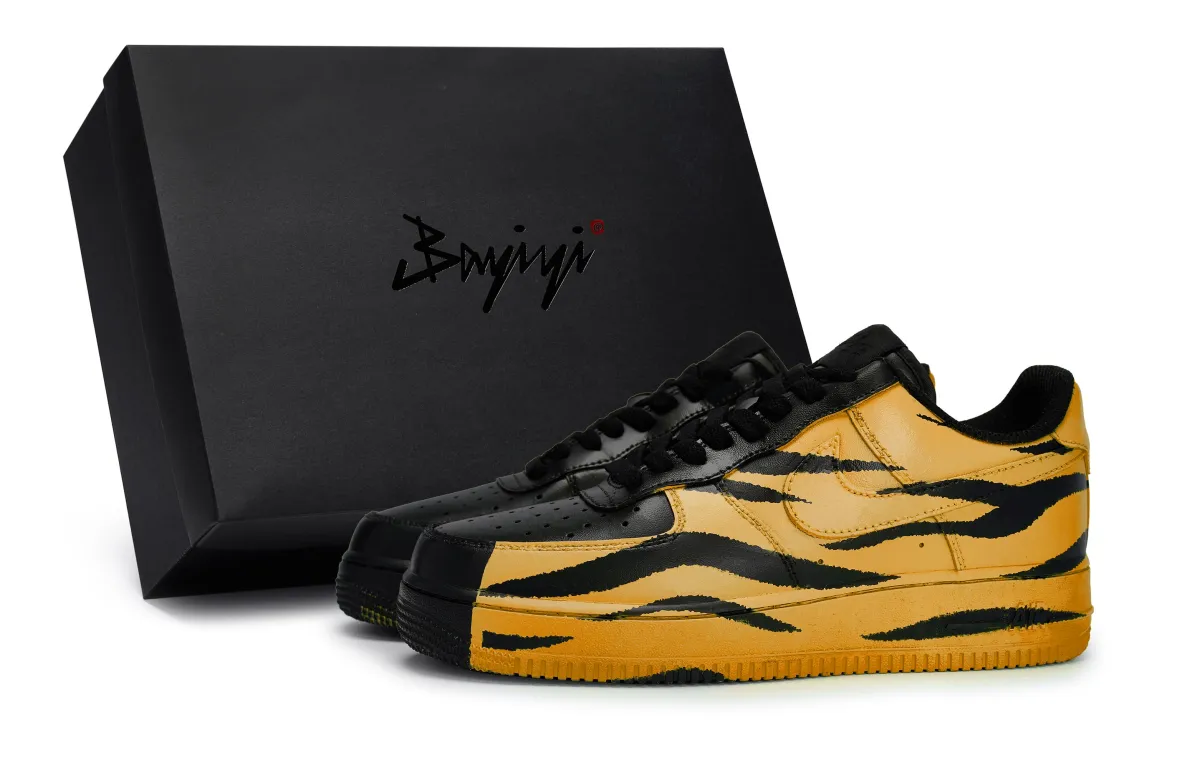 Nike Air Force 1 Slip Resistant Abrasion Resistant Slip Resistant Abrasion Resistant Low top Skateboard Shoes Unisex