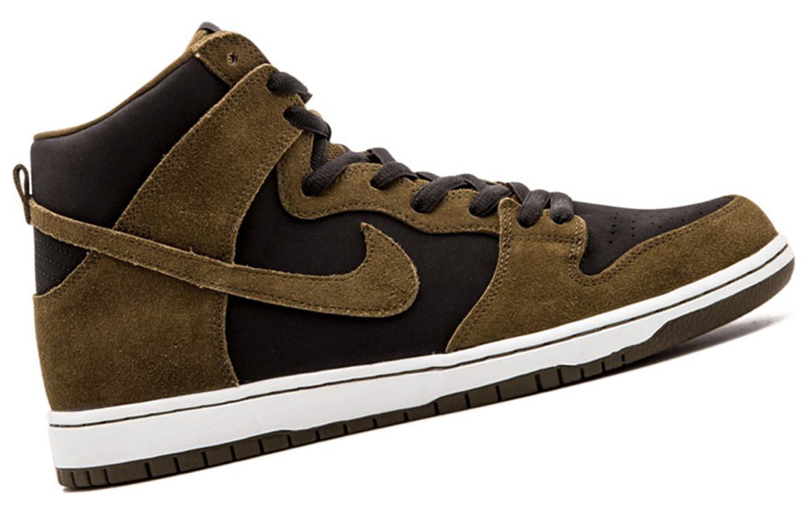 Мужские кеды Nike Dunk SB Pro (черно-коричневые) — Чёрный / коричневый — фото 2