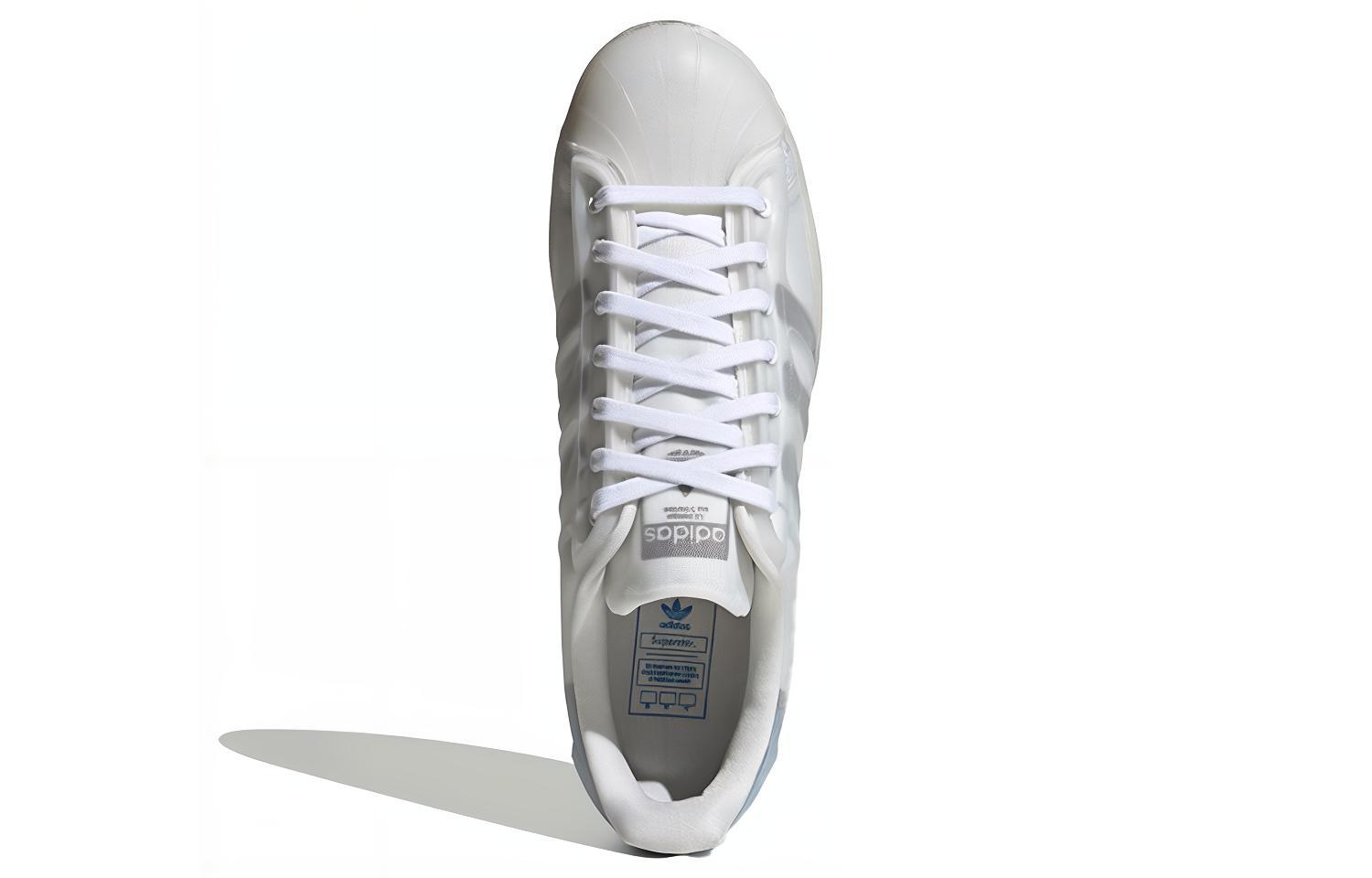 Кеды adidas Originals Superstar Futureshell (бело-синие) — Белый / синий — фото 5