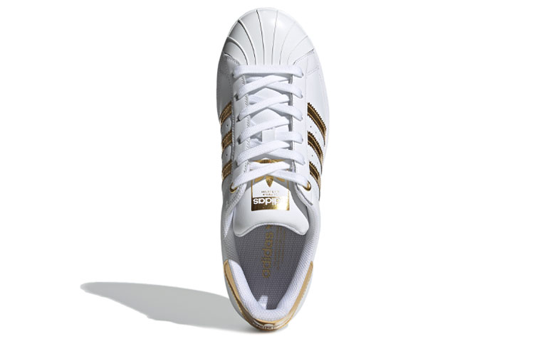 Женские кеды adidas Superstar Metal Toe (белый) — фото 5