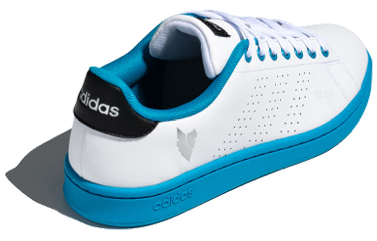 Мужские кеды adidas neo ADVANTAGE (бело-синий) — фото 3