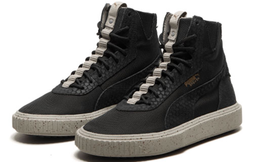 Кеды PUMA Court Breaker Hi Blocked (черный) — Чёрный — фото 3