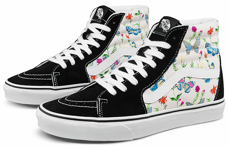 Кеды Vans SK8 (черный / белый) — Чёрный / белый — фото 2
