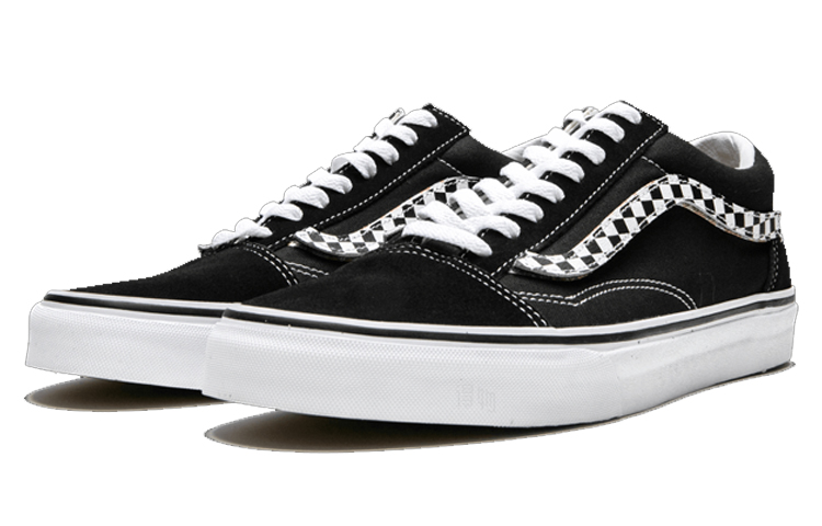 Унисекс кеды Vans Old Skool (черные) — фото 3