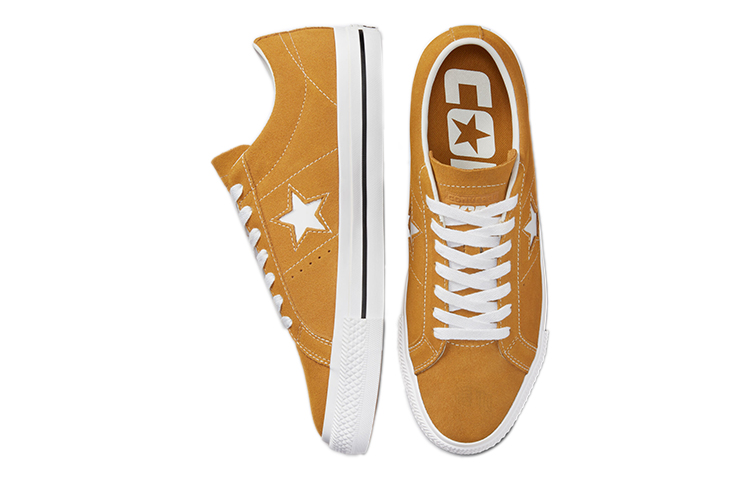 Кеды Converse One Star Pro (оранжевые) — фото 5