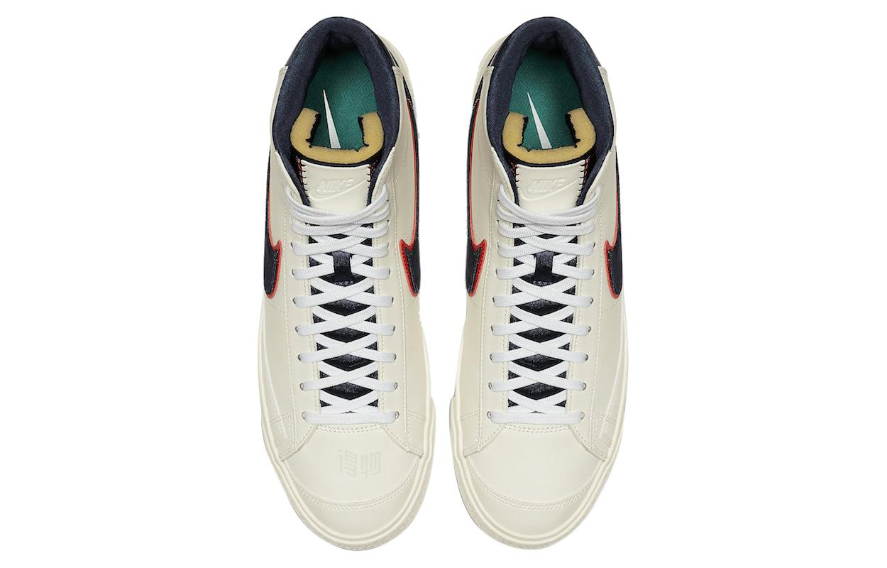 Кеды Nike Blazer 77 Vintage QS (кремовые) — фото 5