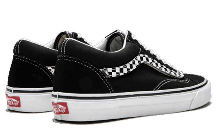 Унисекс кеды Vans Old Skool (черные) — фото 4