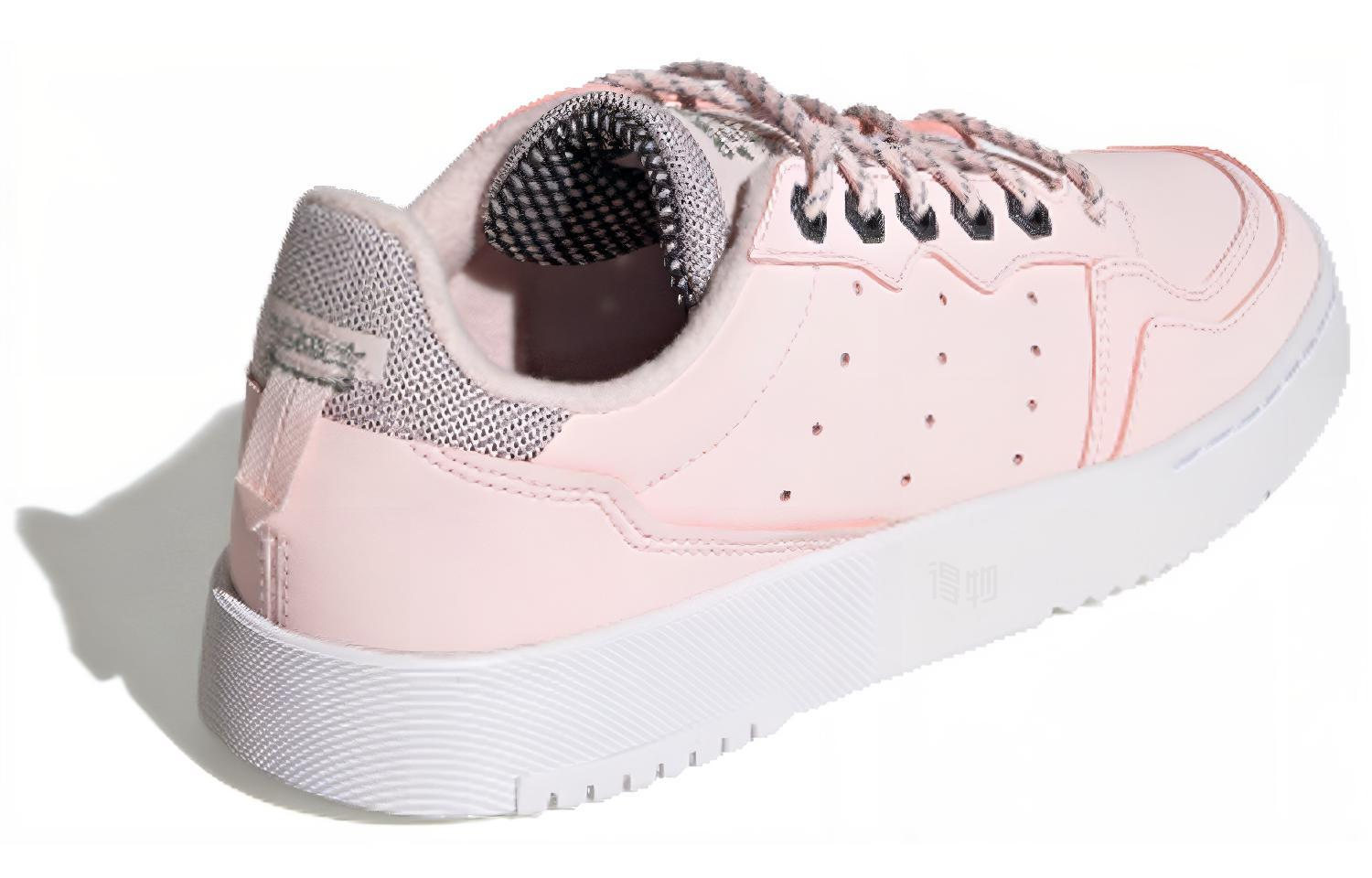 Женские кеды adidas originals Super Court (розовые) — Розовый — фото 3