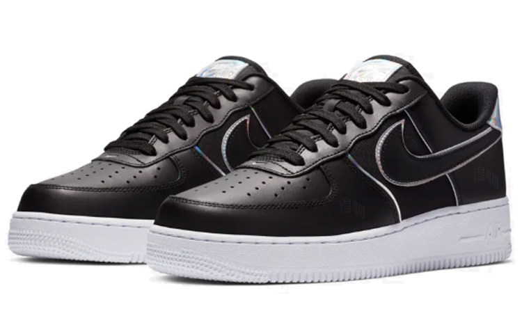 Мужские кроссовки Nike Air Force 1 OG Y2K (черно-белые) — Чёрный / белый — фото 3