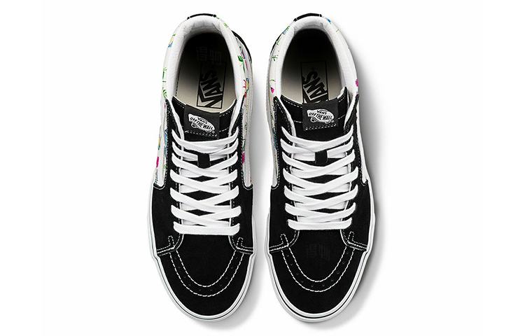 Кеды Vans SK8 (черный / белый) — Чёрный / белый — фото 3