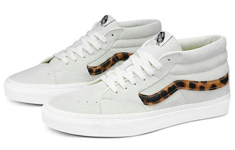 Кеды Vans Sk8-Mid (белый) — фото 3