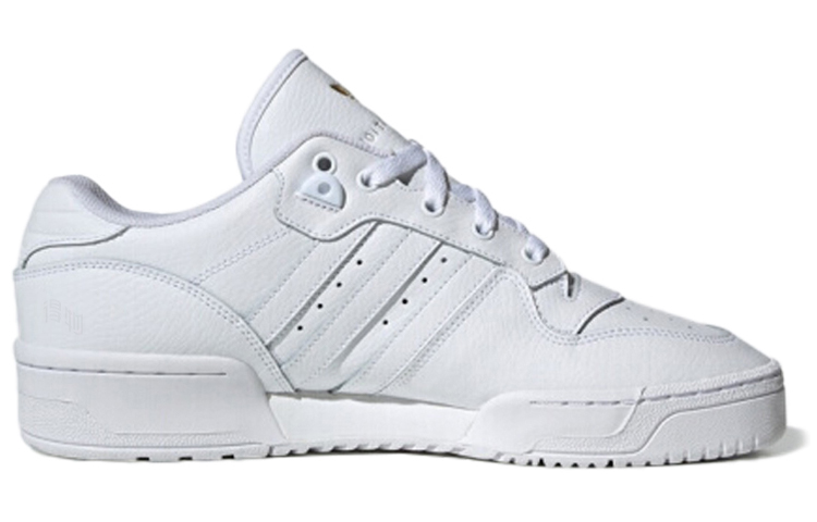 Кеды adidas originals Rivalry Low (бело-золотой) — фото 2