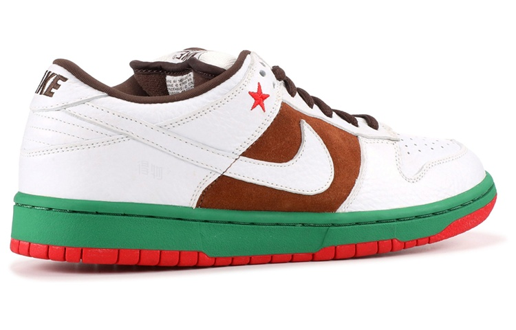 Мужские кроссовки Nike Dunk SB Cali (белые) — фото 4
