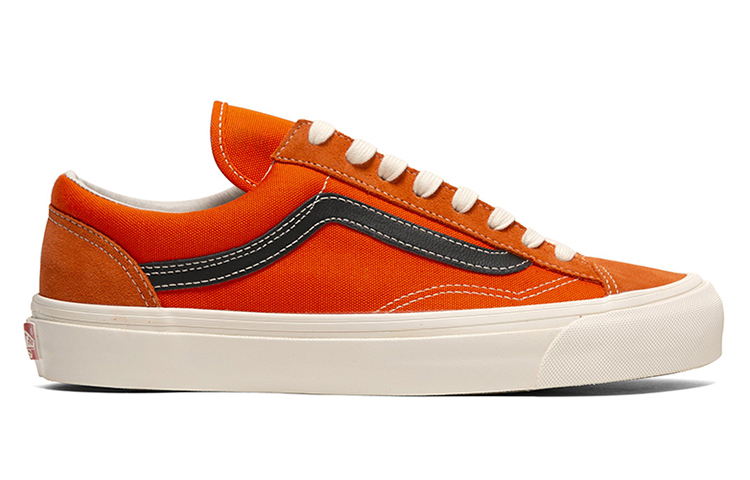 Кеды Vans Og Style 36 Lx (оранжевые) — фото 2