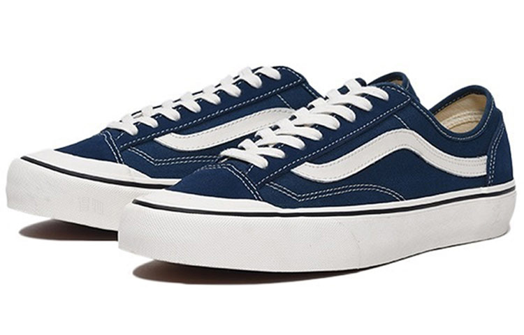 Кеды Vans Style 36 SF (сине-белый) — фото 2