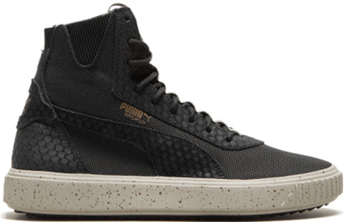 Кеды PUMA Court Breaker Hi Blocked (черный) — Чёрный — фото 2