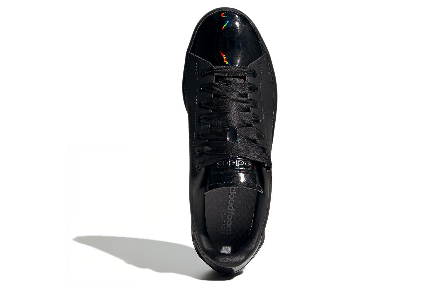 Женские кеды adidas neo ADVANTAGE (черные) — Чёрный — фото 5