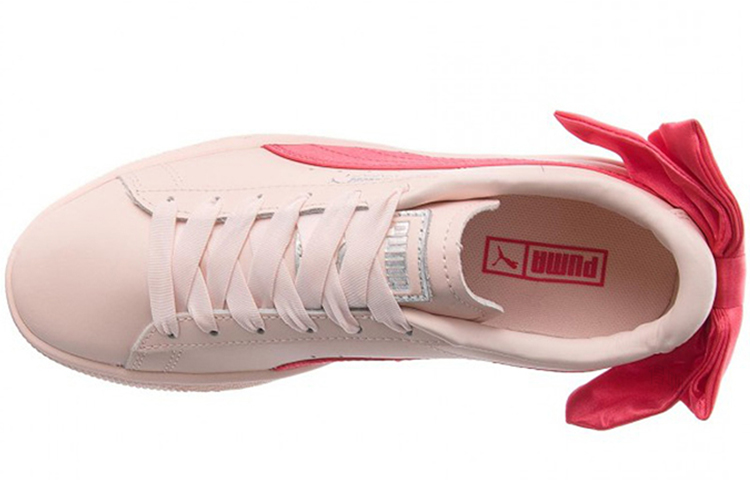 Женские кеды PUMA Basket Bow (розовый) — фото 4