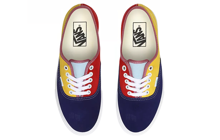 Кеды Vans Low-Top (желто-красные) — фото 4
