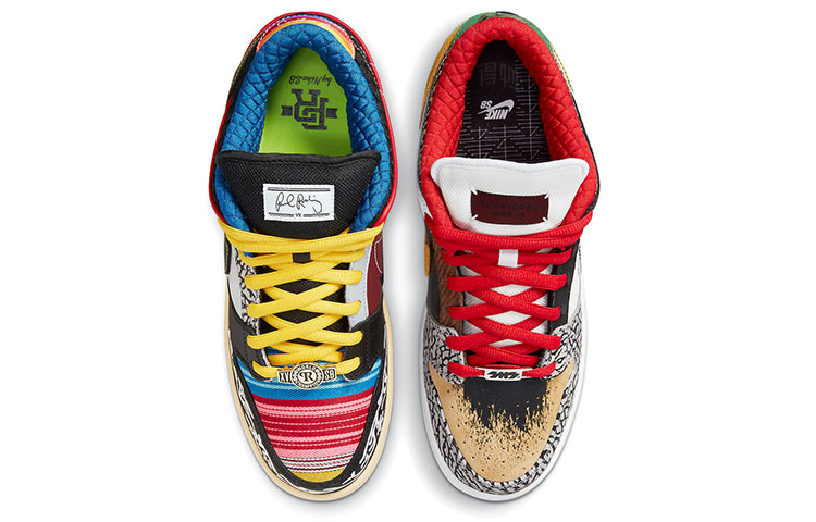 Кеды Nike Dunk SB Pro QS "What The Paul" (разноцветные) — фото 4