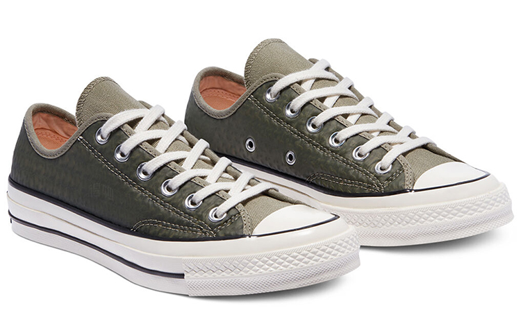 Кеды Converse 1970s Khaki Rubber (оливковые) — фото 3