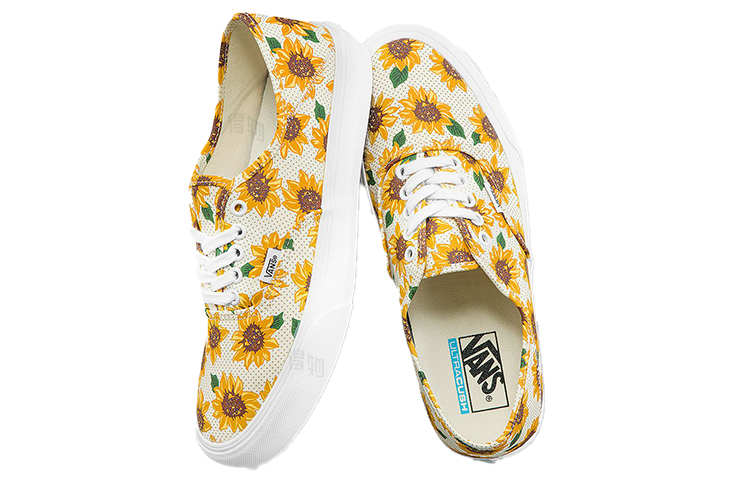 Кеды Vans Authentic (желтые) — фото 4