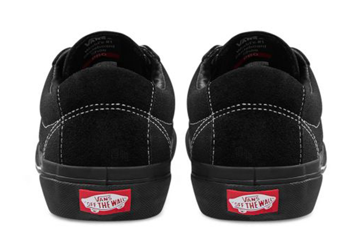 Кеды Vans SID Pro (черно-белые) — Чёрный / белый — фото 4