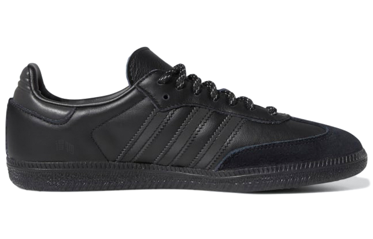 Кеды adidas originals x Pharrell Williams Samba t (черные) — фото 2