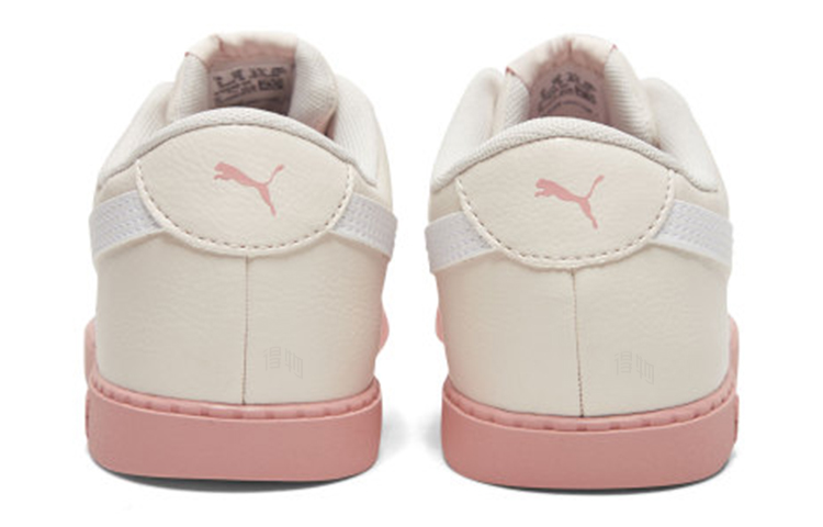 Женские кеды PUMA Carina Slim (бело-розовые) — фото 4