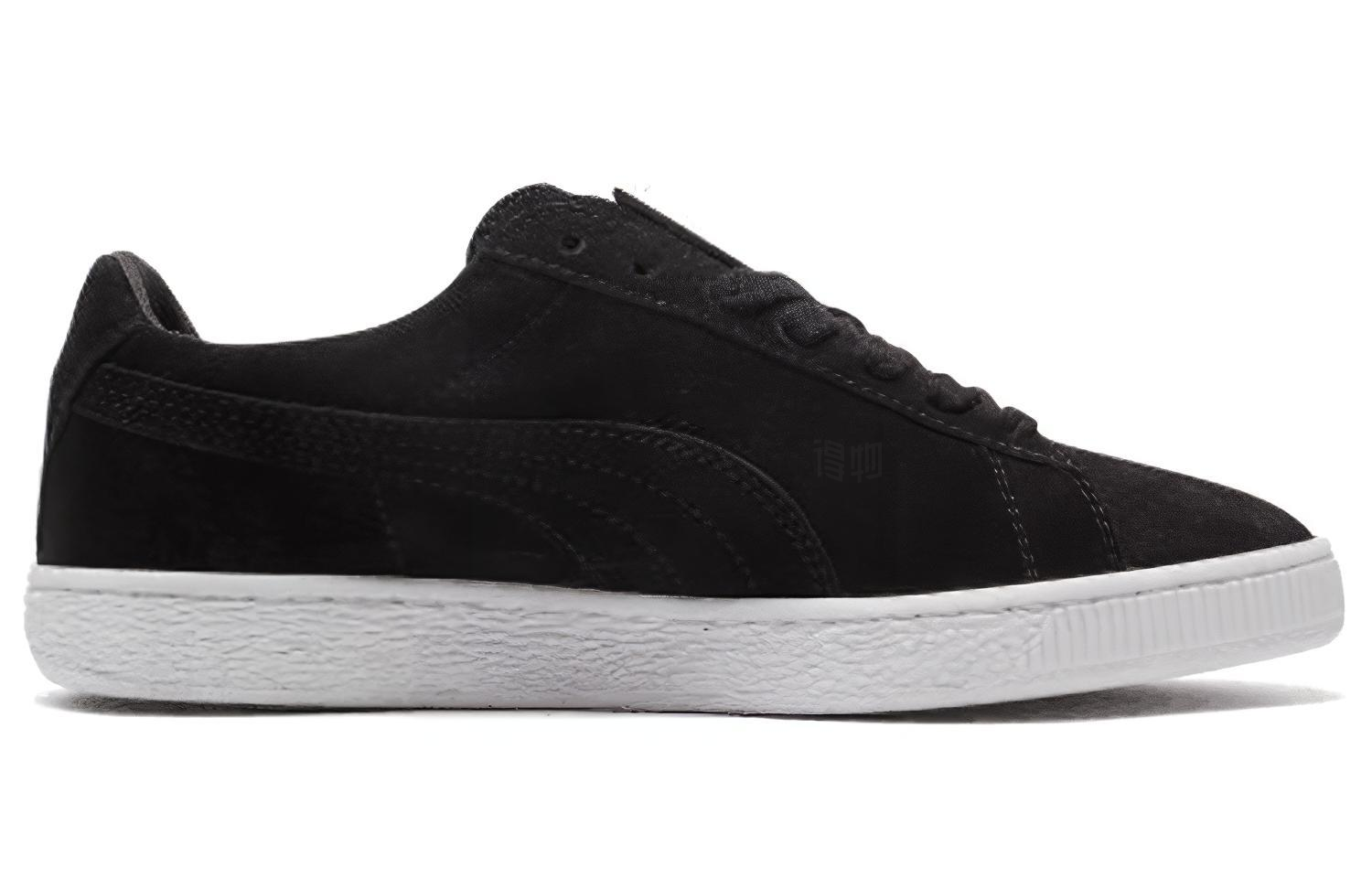 Кеды PUMA Suede Classic Metal Badge (черные) — фото 2