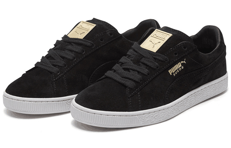 Кеды PUMA Suede Classic Metal Badge (черные) — фото 3