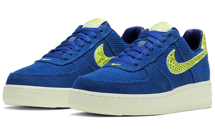 Женские кроссовки Nike Air Force 1 (синие) — Синий — фото 3